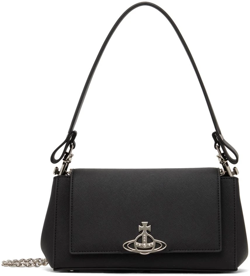 商品Vivienne Westwood|Black Hazel Medium Bag,价格¥4622,第1张图片