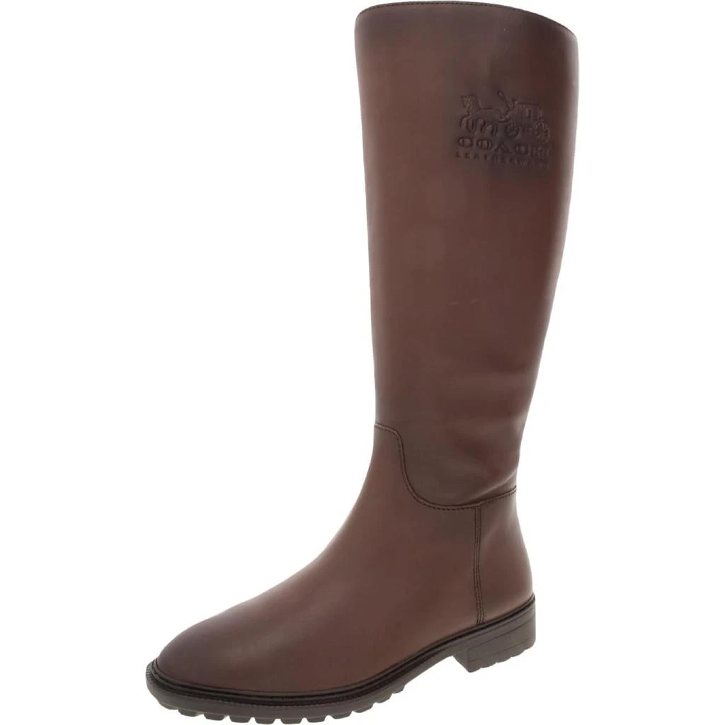 商品Coach|Coach Womens Fynn II Leather Tall Knee-High Boots,价格¥826,第2张图片详细描述