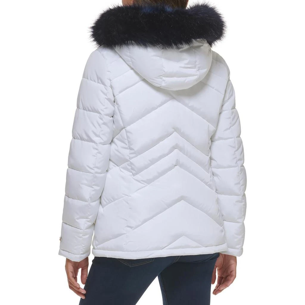 Tommy Hilfiger Womens Insulated Detachable Hood Puffer Jacket 商品