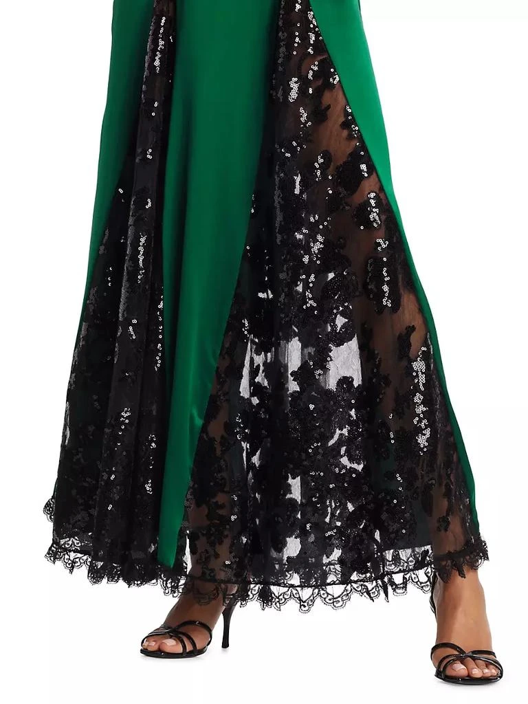 Sequin & Lace-Embellished Gown 商品