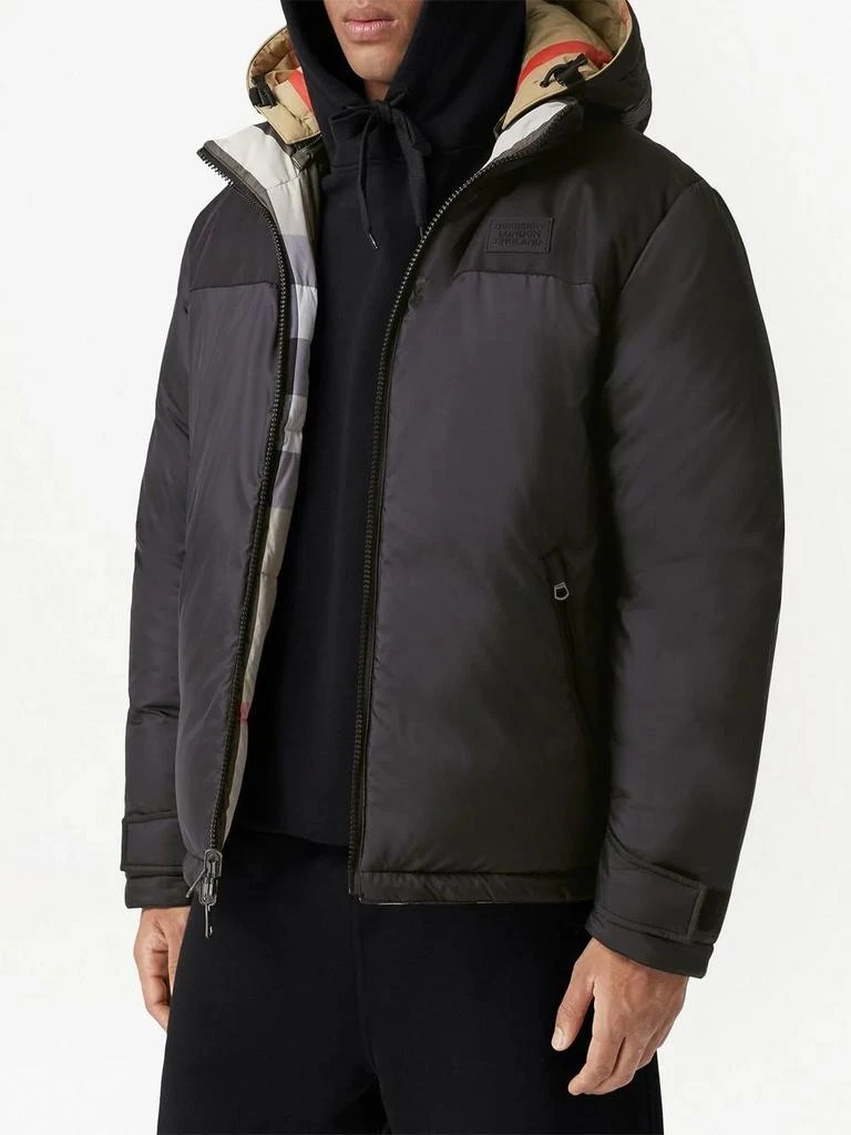 商品Burberry|Burberry reversible exaggerated check padded jacket,价格¥16639,第4张图片详细描述