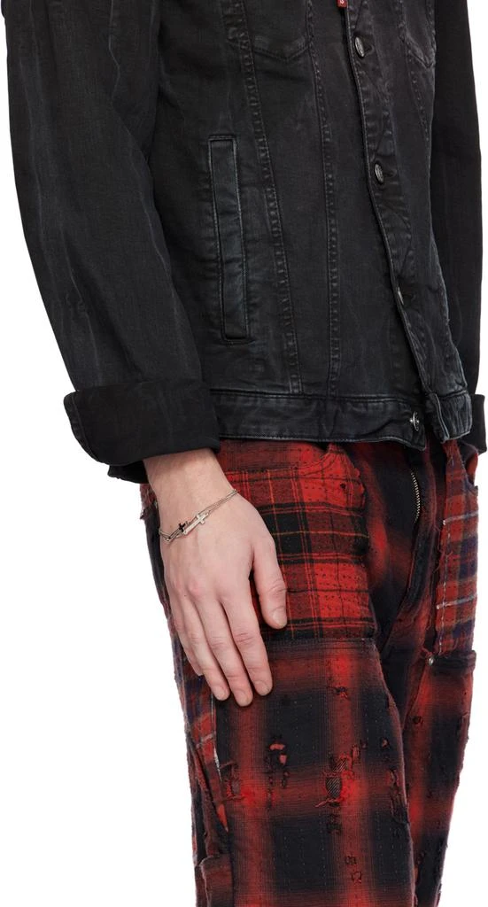 商品DSQUARED2|Silver Jesus Bracelet,价格¥676,第3张图片详细描述