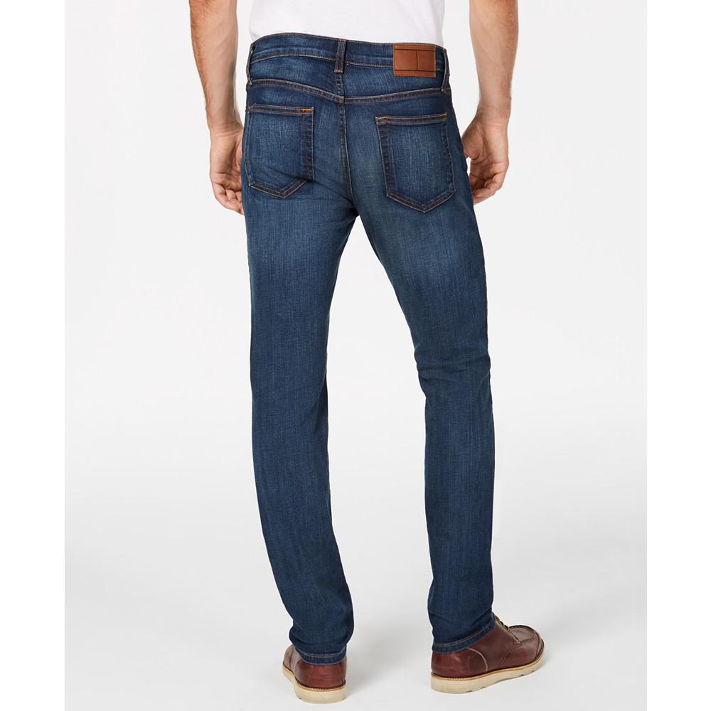 Men's Straight-Fit Stretch Jeans商品第2张图片规格展示