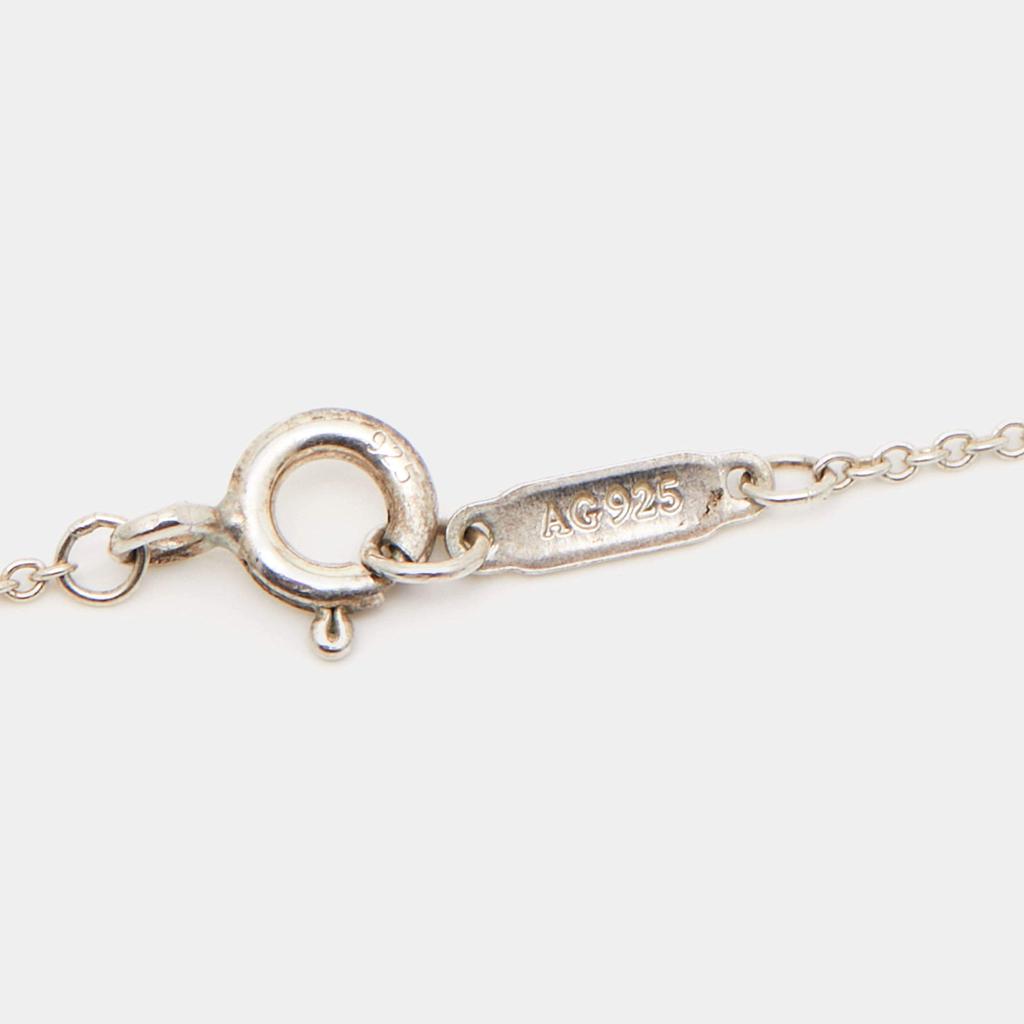 Tiffany & Co. 1837 Interlocking Circles Rubedo Sterling Silver Pendant Necklace商品第5张图片规格展示