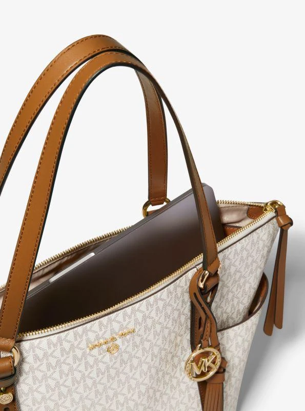 商品Michael Kors|Sullivan Large Logo Top-Zip Tote Bag,价格¥2973,第4张图片详细描述
