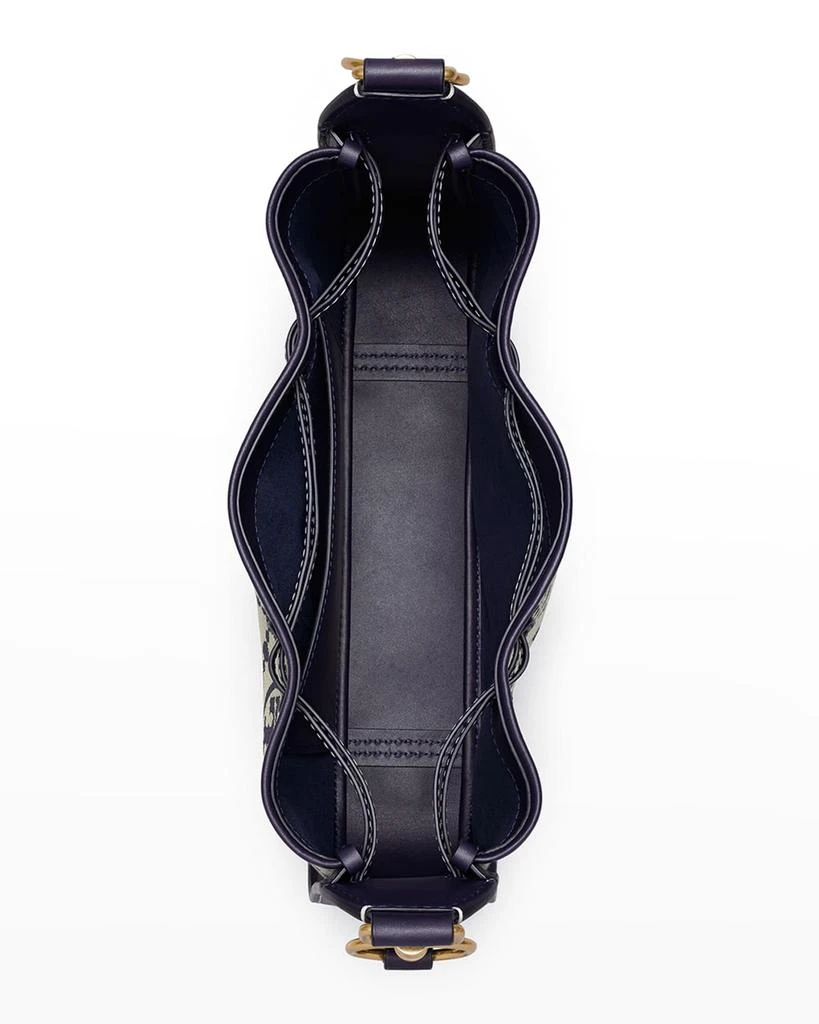 商品Tory Burch|Bell T Monogram Jacquard Shoulder Bag,价格¥3733,第5张图片详细描述