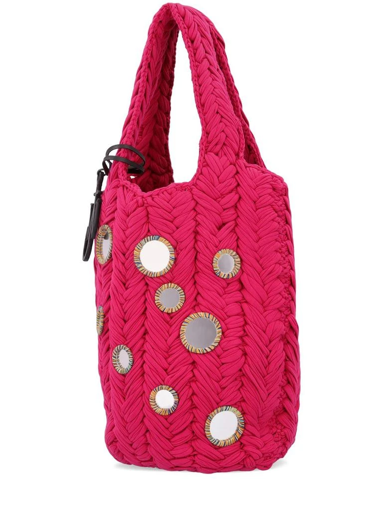 商品JW Anderson|Mirror Knitted Organic Cotton Bag,价格¥1663,第2张图片详细描述