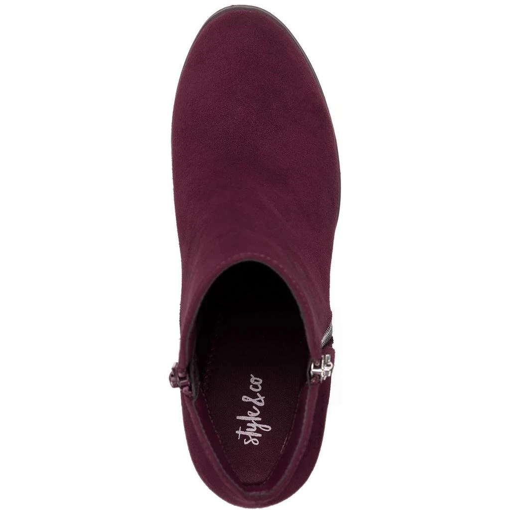 Style & Co. Womens Masrinaa Block Heel Booties 商品