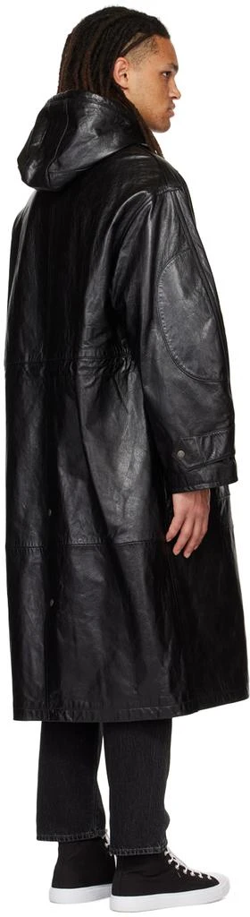 商品Acne Studios|Black Lesly Leather Jacket,价格¥6975,第3张图片详细描述