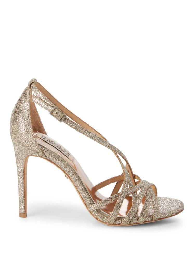 商品Badgley Mischka|Tiller Crisscross Stiletto Sandals,价格¥497,第5张图片详细描述