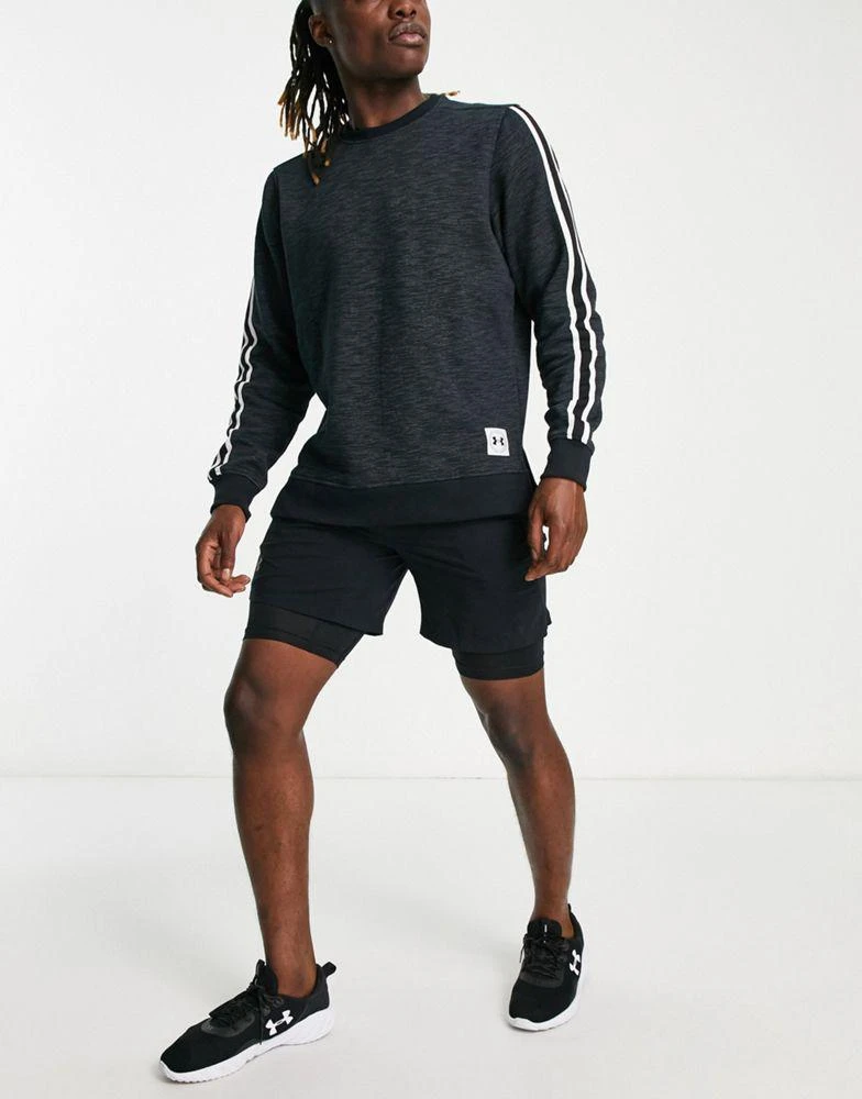 商品Under Armour|Under Armour Training sweatshirt with back print in grey,价格¥295,第4张图片详细描述