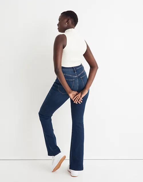 Tall Curvy Skinny Flare Jeans in Colleton Wash商品第3张图片规格展示