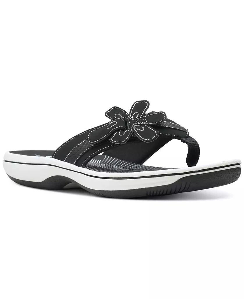 商品Clarks|Women's Cloudsteppers Brinkley Flora Sandals,价格¥276,第1张图片