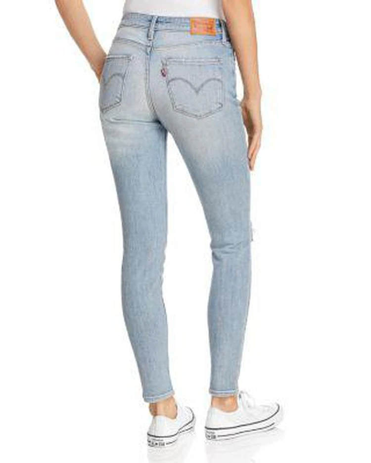 商品Levi's|721 High Rise Skinny Jeans in Worn and Torn,价格¥262,第3张图片详细描述