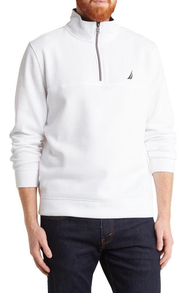 商品Nautica|Piped Half Zip Pullover,价格¥257,第1张图片