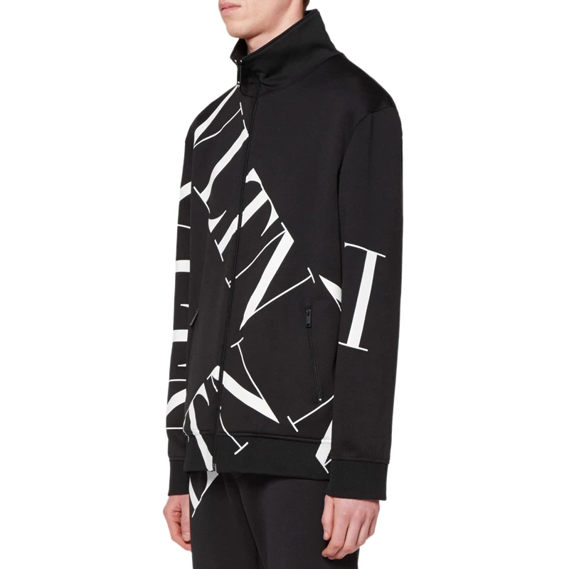 Valentino 华伦天奴 男士高领纹针织面料运动衫 SV3MF05A-5G2-0NI 商品
