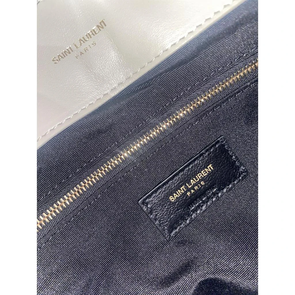 商品Yves Saint Laurent|Saint Laurent Women's Loulou Quilted Leather Chain Monogram Shoulder Bag,价格¥13926,第4张图片详细描述