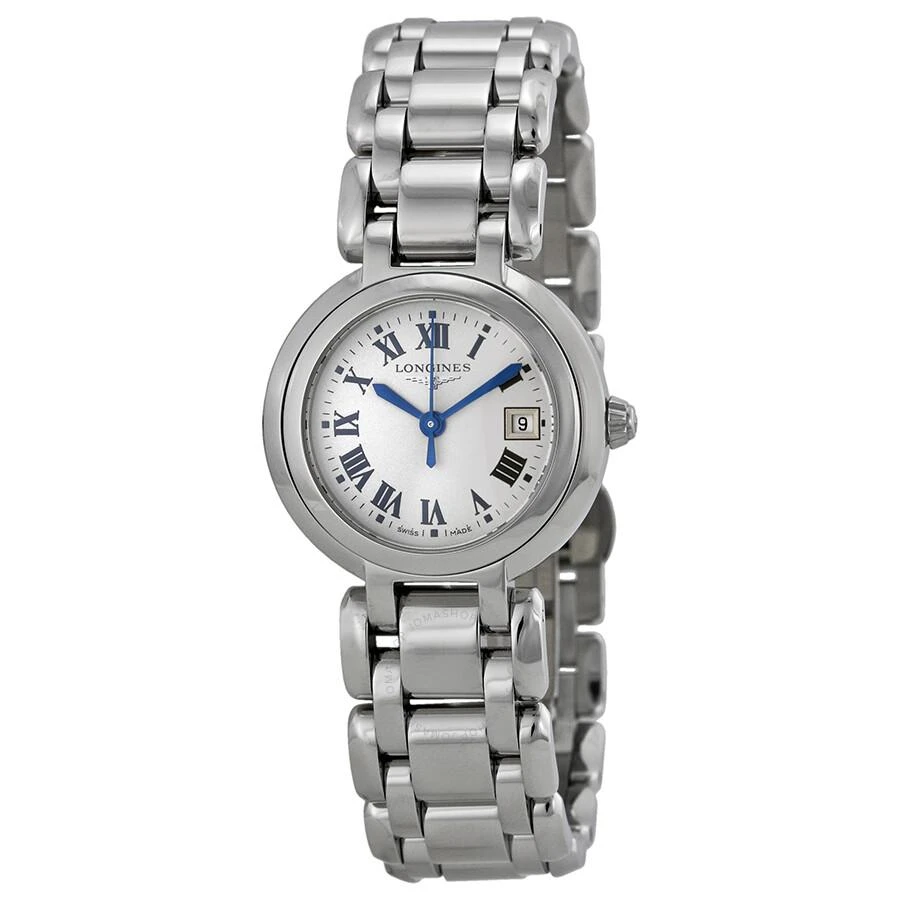 商品Longines|浪琴PrimaLuna系列 银色表盘女士石英手表 L81104716,价格¥5958,第1张图片