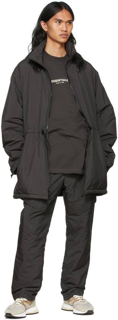 商品Essentials|Black Polyester Cargo Pants,价格¥909,第6张图片详细描述