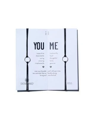 商品Dogeared|你我的友谊-手环-2只装,价格¥326,第1张图片