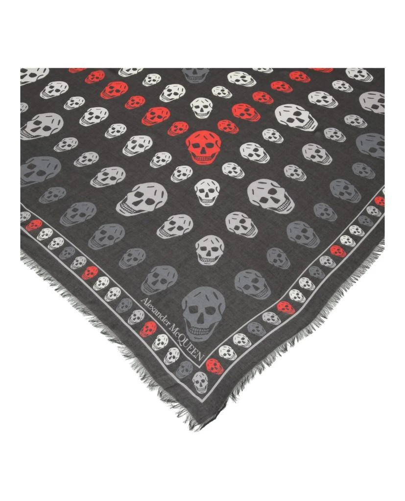 商品Alexander McQueen|Box Skull Scarf,价格¥1497,第2张图片详细描述