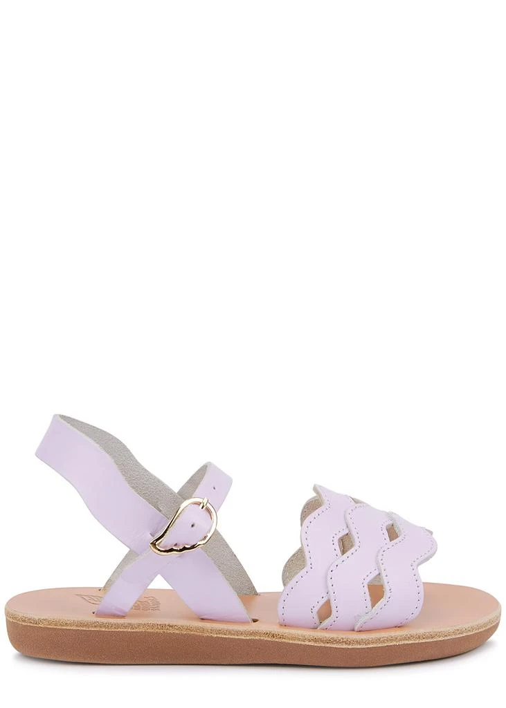 商品ANCIENT GREEK SANDALS|KIDS Little Paliria lilac leather sandals,价格¥426,第1张图片