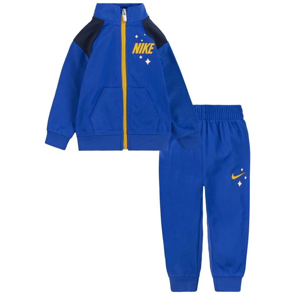 商品NIKE|Baby Boys Tricot Long Sleeve Jacket and Joggers, 2 Piece Set,价格¥109,第1张图片