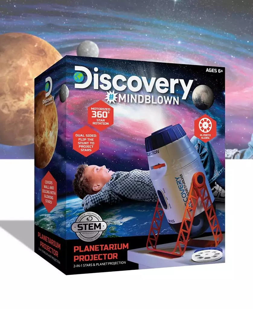 商品Discovery #MINDBLOWN|2合1可逆天文馆太空投影仪 (建议3岁以上),价格¥182,第3张图片详细描述