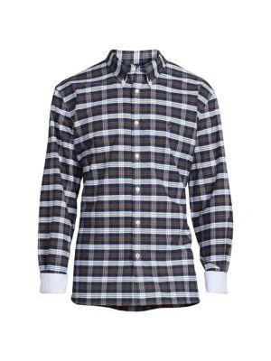 商品Brooks Brothers|Oxford Plaid Button Down Shirt,价格¥243,第3张图片详细描述