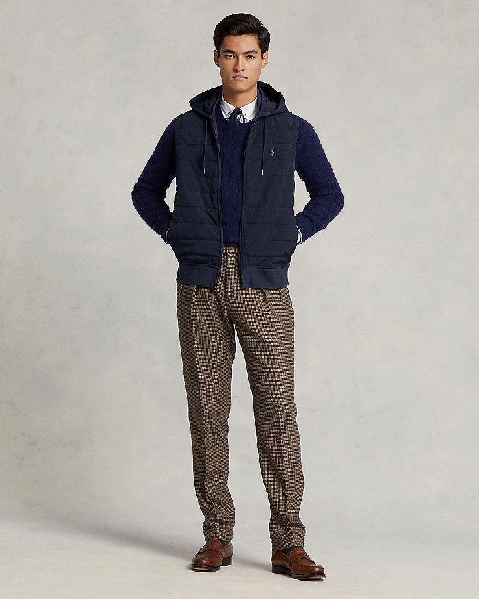商品Ralph Lauren|Hooded Mixed Media Vest,价格¥1408,第4张图片详细描述
