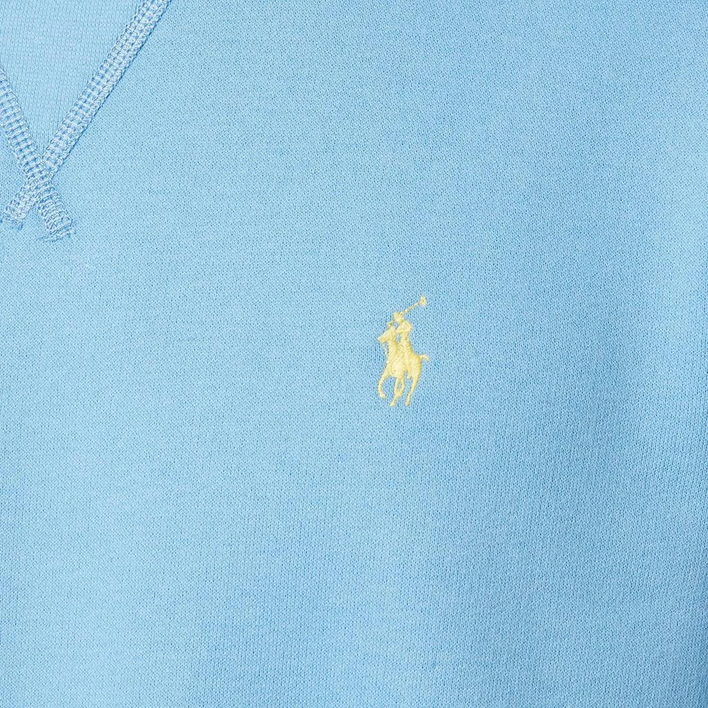 商品Ralph Lauren|Polo Ralph Lauren Men's Fleece Sweatshirt - Blue Lagoon,价格¥625,第4张图片详细描述