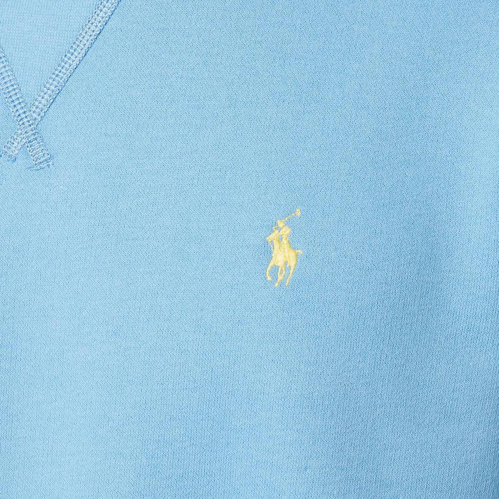 商品Ralph Lauren|Polo Ralph Lauren Men's Fleece Sweatshirt - Blue Lagoon,价格¥742,第6张图片详细描述