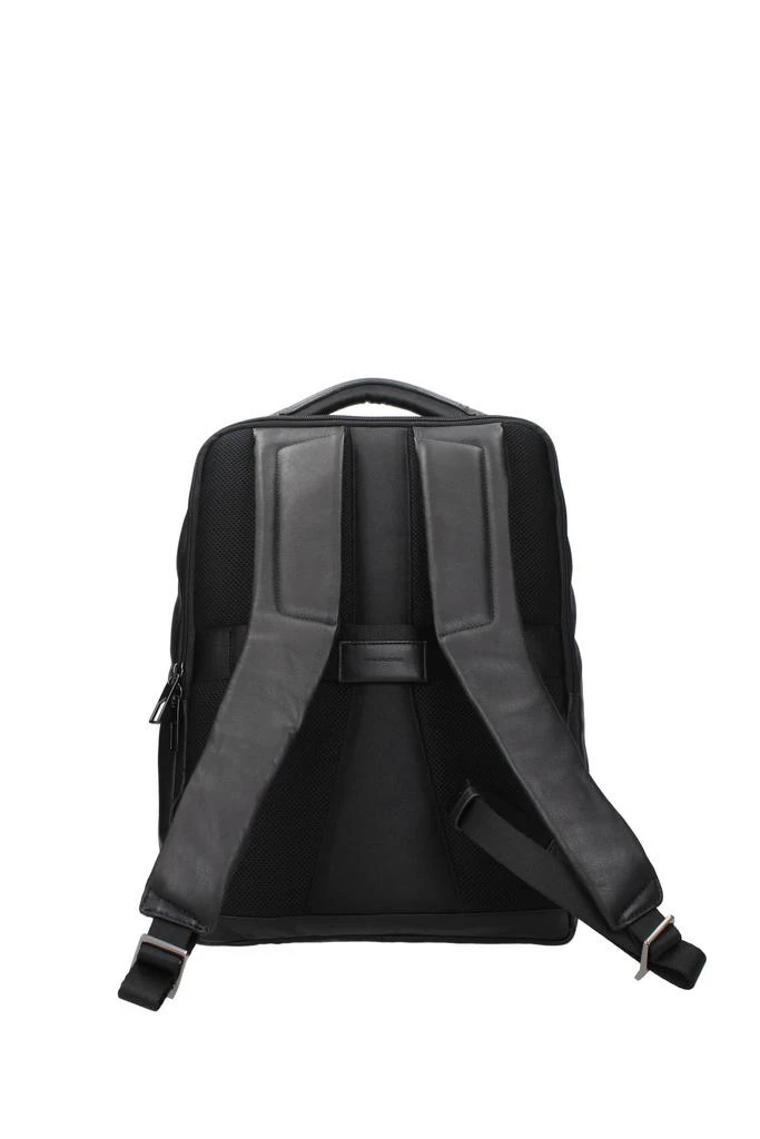 商品PIQUADRO|Backpack and bumbags Leather Black,价格¥1356,第3张图片详细描述