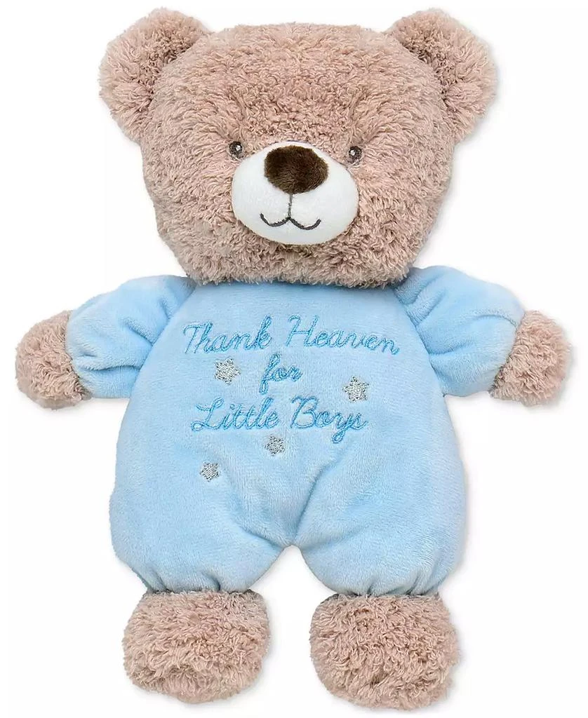 商品Little Me|Baby Boys Thank Heaven for Little Boys 9" Plush Bear,价格¥150,第1张图片