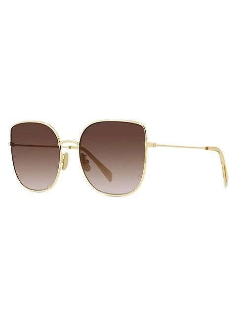 商品Celine|59MM Metal Cat Eye Sunglasses,价格¥3029,第2张图片详细描述