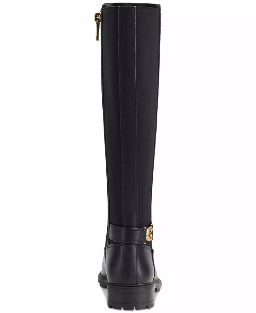 商品Coach|Women's Faith Knee High Lug Sole Riding Boots,价格¥1252,第3张图片详细描述