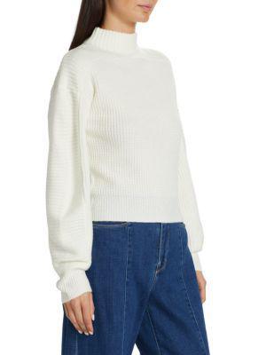 商品Design History|Rib-Knit Tie-Back Sweater,价格¥372,第3张图片详细描述