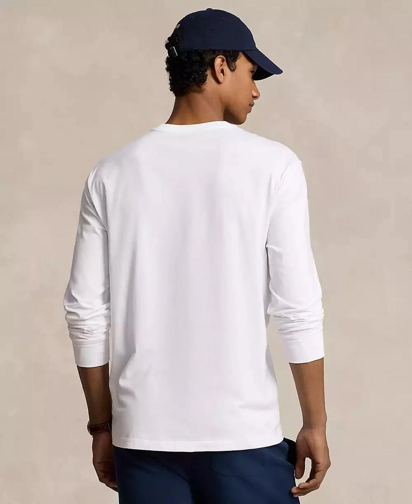 商品Ralph Lauren|Men's Classic-Fit Jersey Long-Sleeve T-Shirt,价格¥337,第4张图片详细描述
