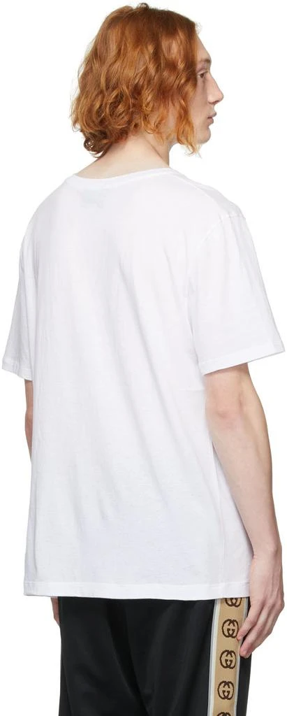 商品Gucci|White Oversized Logo T-Shirt,价格¥4852,第3张图片详细描述