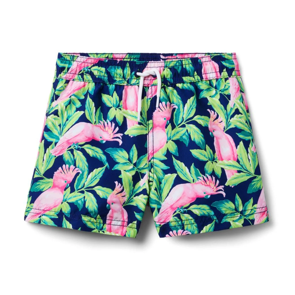 商品Janie and Jack|Boys Bird Print Swim Short (Toddler/Little Kid/Big Kid),价格¥263,第1张图片