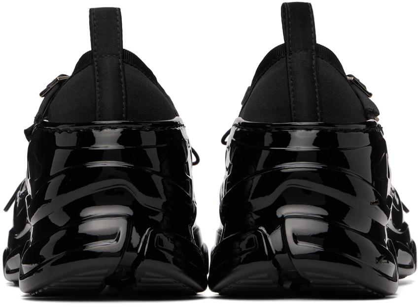 Black Classic Criss Cross Tracker Ballerina Sneakers – On