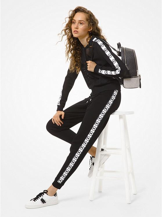 商品Michael Kors|Logo Tape Mesh Joggers,价格¥901,第6张图片详细描述