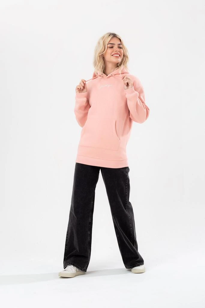 商品HYPE WOMENS|HYPE WOMENS BLUSH JUSTHYPE SCRIBBLE HOODIE,价格¥370,第2张图片详细描述