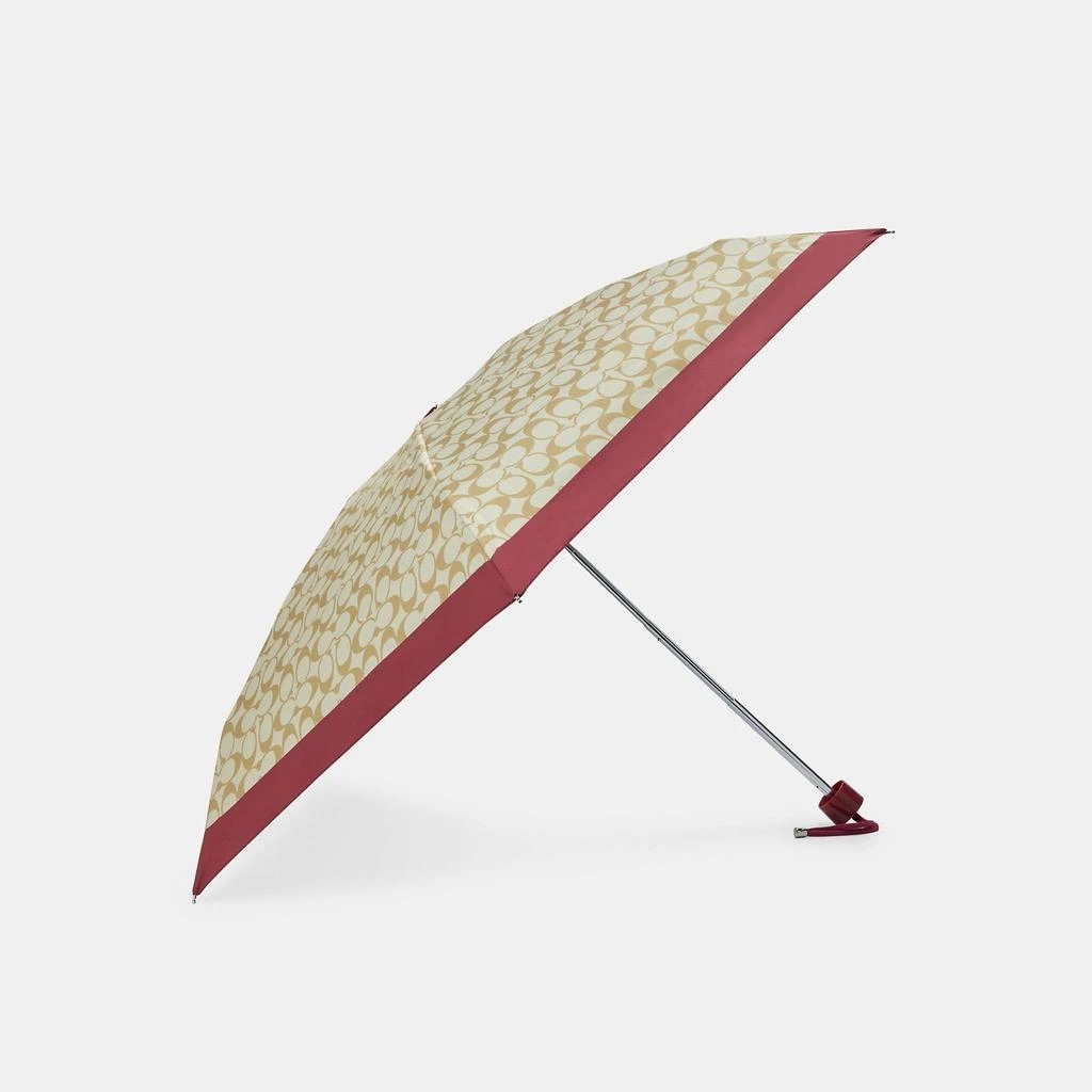 商品Coach|Coach Outlet Uv Protection Signature Mini Umbrella,价格¥205,第2张图片详细描述