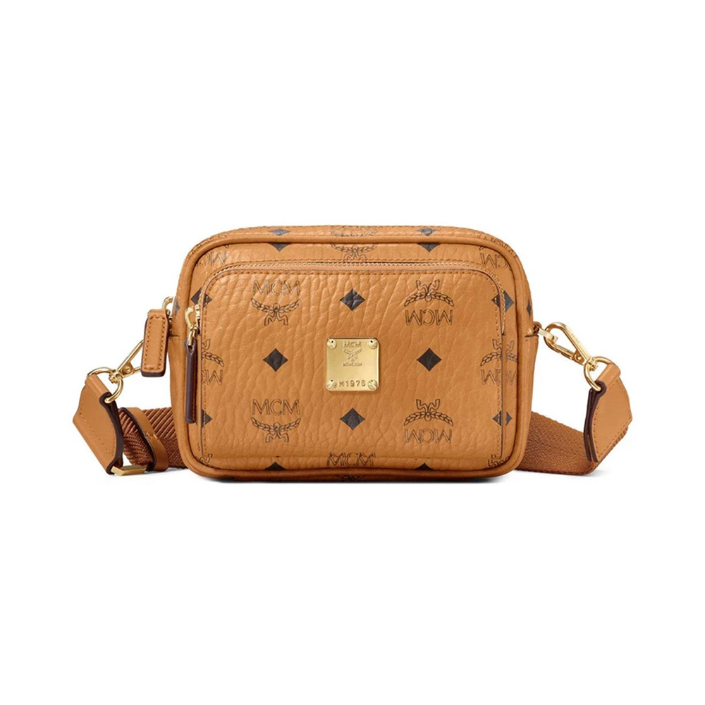 商品[国内直发] MCM|MCM 女士棕色单肩斜挎包 MMRAAKC03CO,价格¥4196,第1张图片