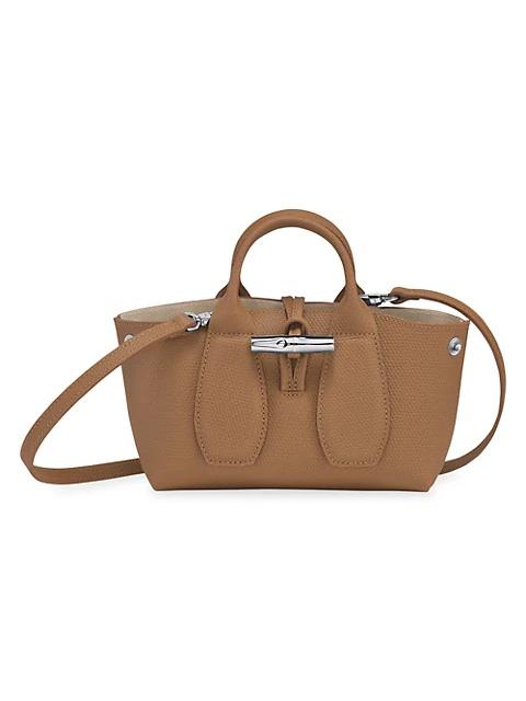 XS Roseau Leather Top Handle Bag商品第3张图片规格展示