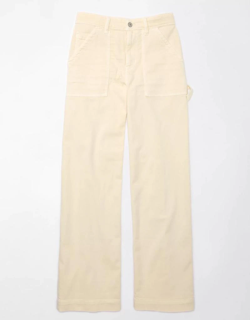 商品AE|AE Stretch Super High-Waisted Baggy Wide-Leg Pant,价格¥450,第4张图片详细描述