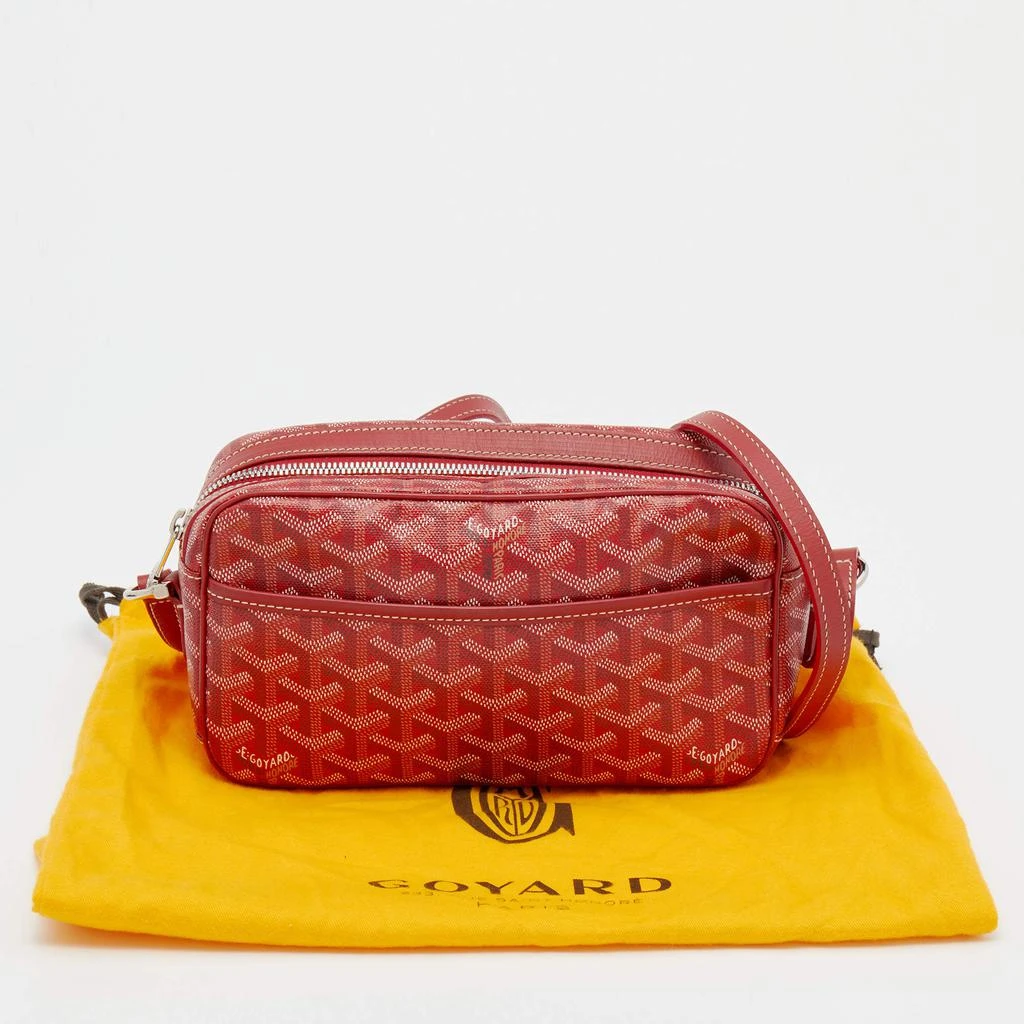 Goyard Red Goyardine Coated Canvas Sac Cap Vert Crossbody Bag 商品