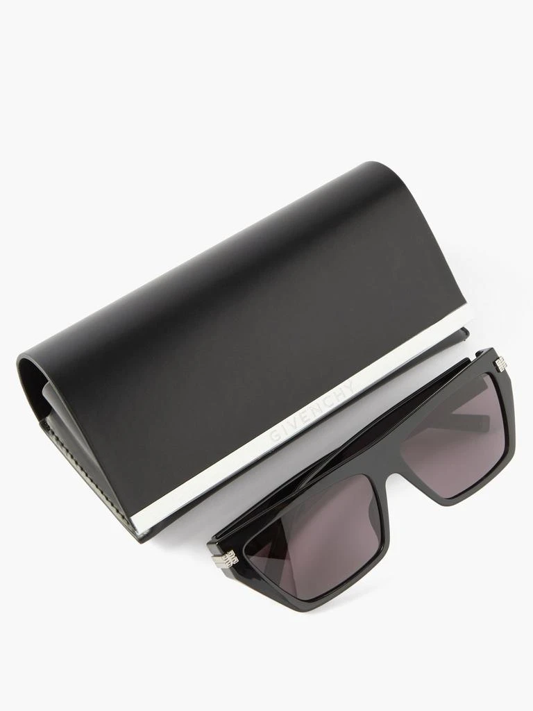 商品Givenchy|4G-logo flat-top acetate sunglasses,价格¥2467,第5张图片详细描述