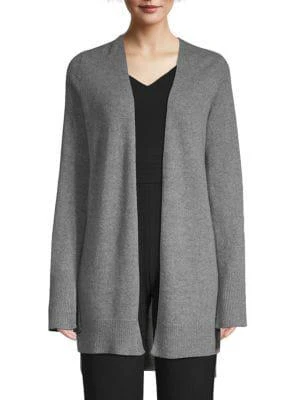 商品360 Cashmere|Skul Print Open Front Cashmere Cardigan,价格¥514,第1张图片